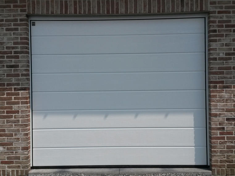 Hörmann - Klassieke garagepoort M-profilering Wit, uit staal