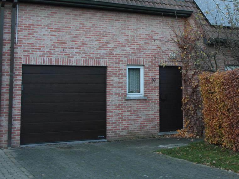 Hörmann - Klassieke garagepoort L-profilering Grijs, uit staal