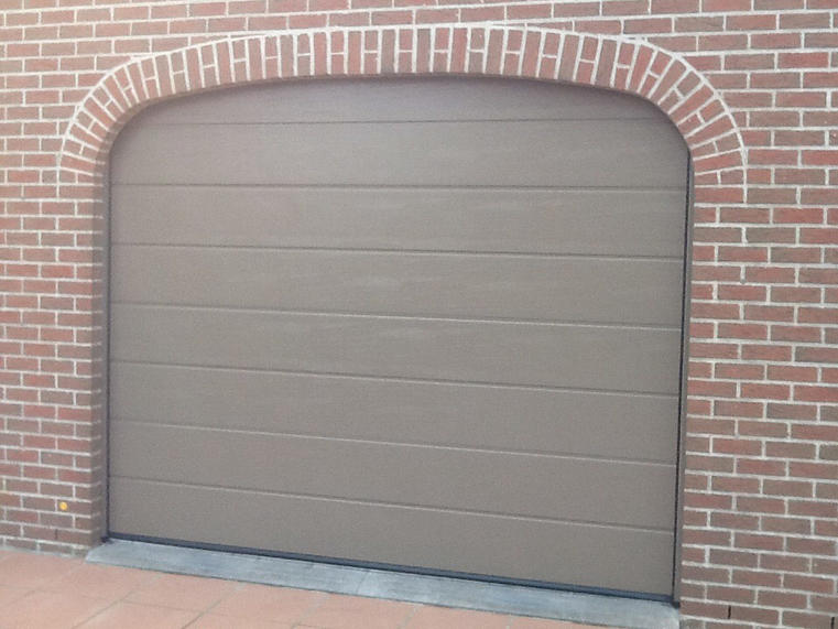 Hörmann - Klassieke garagepoort M-profilering Grijs, uit staal