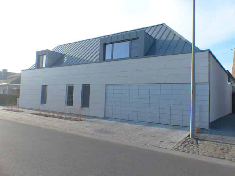 Hörmann - Porte de garage moderne  Gris, en aluminium