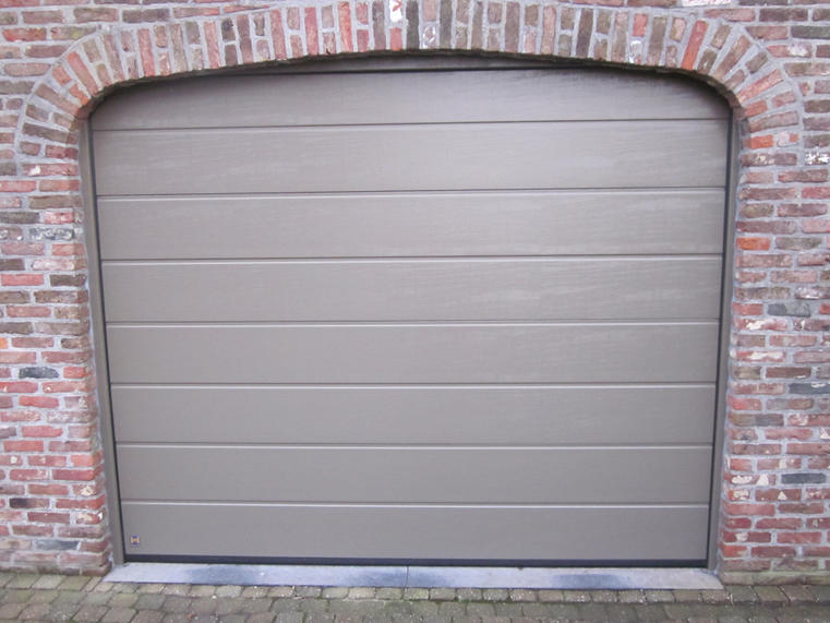 Hörmann - Klassieke garagepoort M-profilering Grijs, uit staal