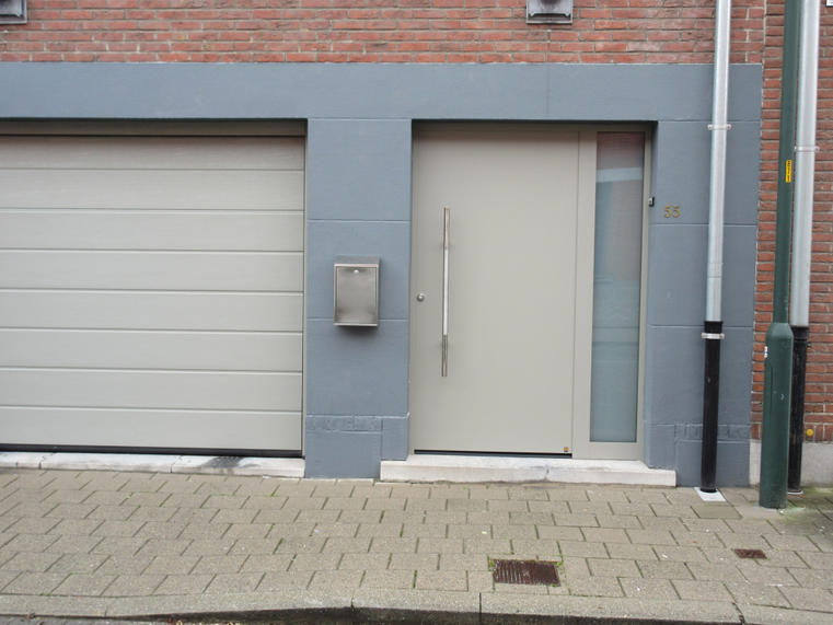 Hörmann - Porte de garage classique  Gris, en aluminium