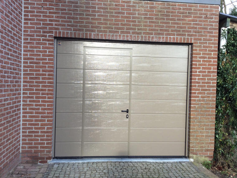 Hörmann - Klassieke garagepoort M-profilering Grijs, uit staal