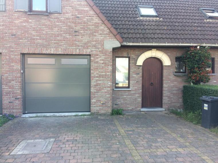 Hörmann - Klassieke garagepoort L-profilering Grijs, uit staal