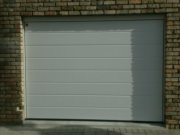 Hörmann - Klassieke garagepoort M-profilering Grijs, uit staal
