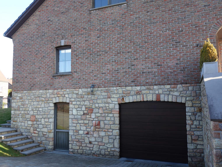Hörmann - Klassieke garagepoort M-profilering Houtlook, uit 