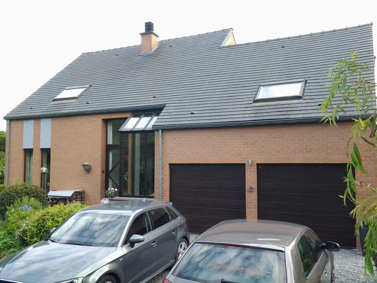 Hörmann - Klassieke garagepoort M-profilering Houtlook, uit staal