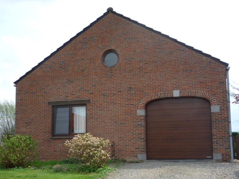 Hörmann - Klassieke garagepoort L-profilering Houtlook, uit staal