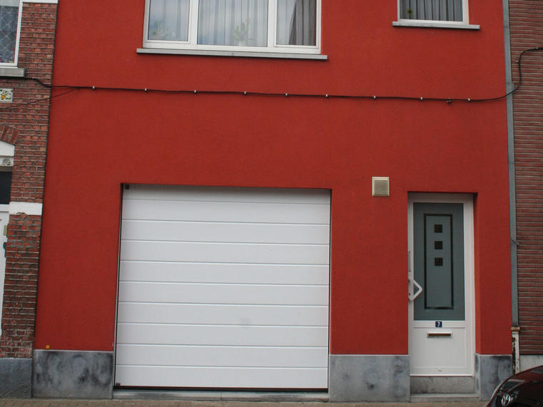 Hörmann - Klassieke garagepoort M-profilering Wit, uit staal