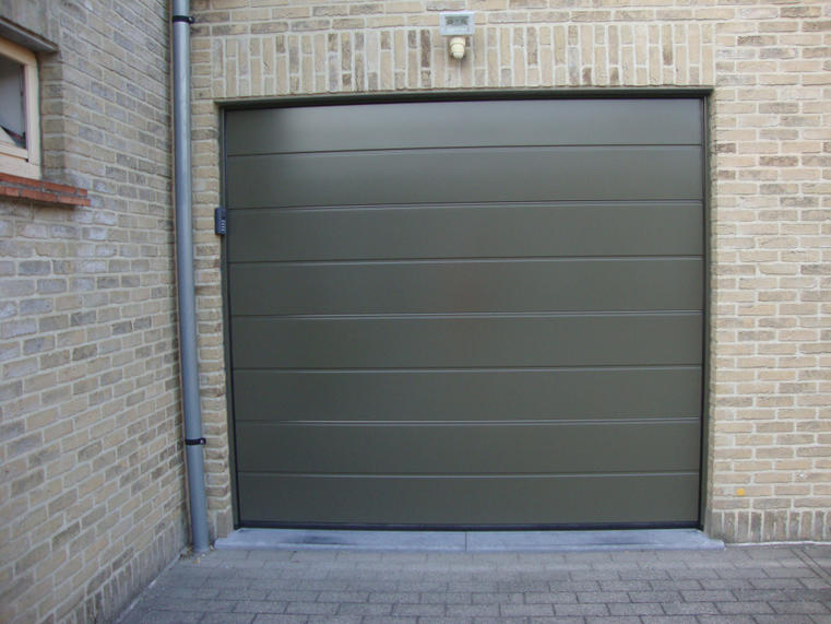 Hörmann - Klassieke garagepoort M-profilering Grijs, uit staal