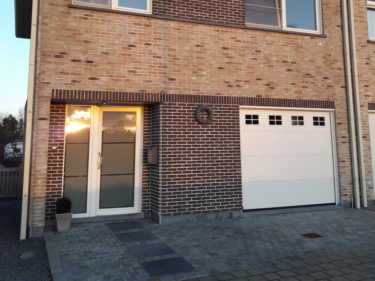 Hörmann - Klassieke garagepoort L-profilering Wit, uit staal