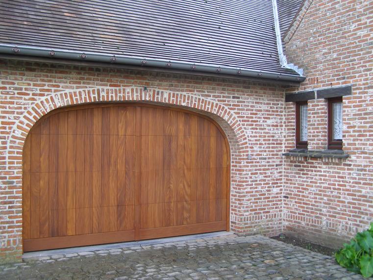 Hörmann - Porte de garage rustique  Aspect bois, en bois