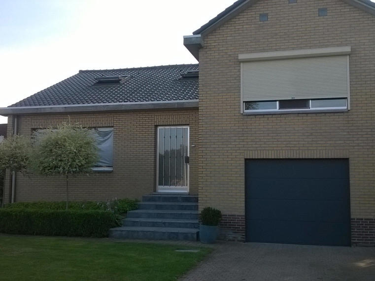 Hörmann - Klassieke garagepoort L-profilering Grijs, uit staal