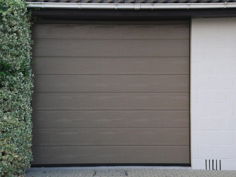 Hörmann - Klassieke garagepoort M-profilering Grijs, uit staal