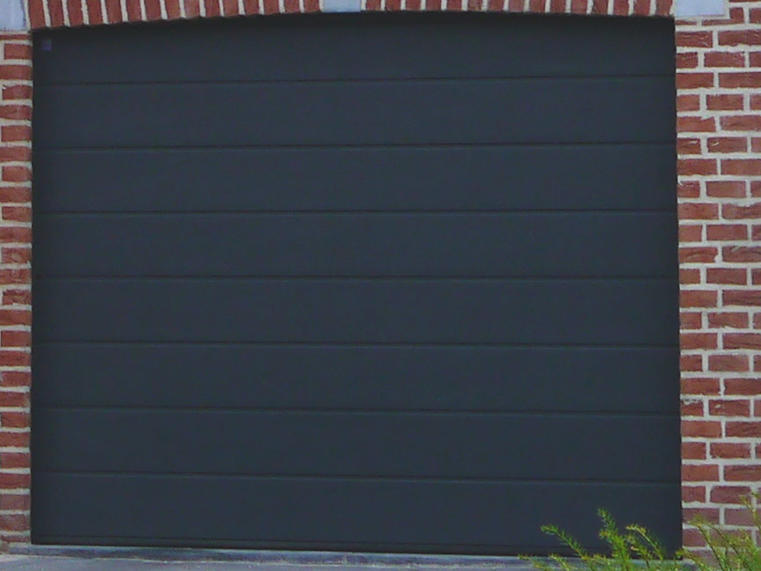 Hörmann - Klassieke garagepoort M-profilering Grijs, uit staal