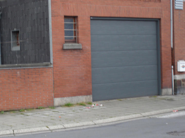 Hörmann - Klassieke garagepoort L-profilering Grijs, uit staal