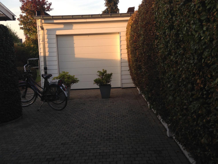 Hörmann - Klassieke garagepoort M-profilering Wit, uit staal