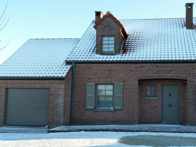 Hörmann - Klassieke garagepoort L-profilering Grijs, uit staal
