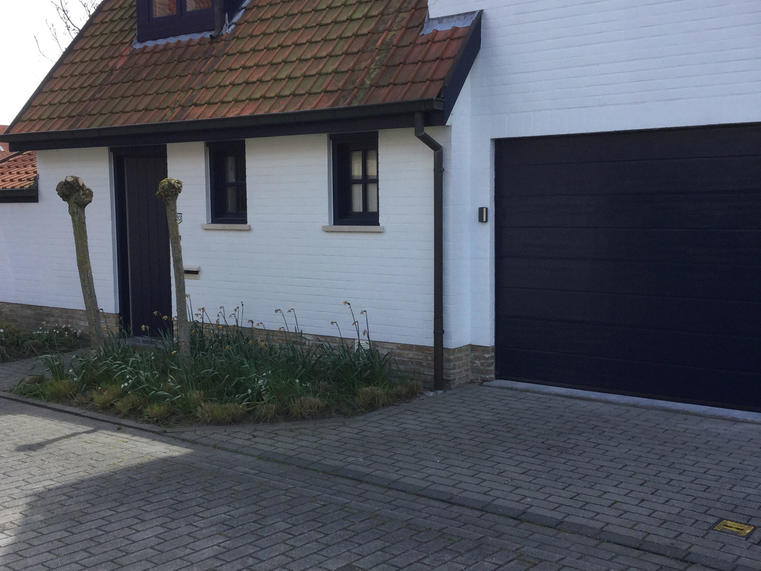 Hörmann - Klassieke garagepoort  Blauw, uit staal