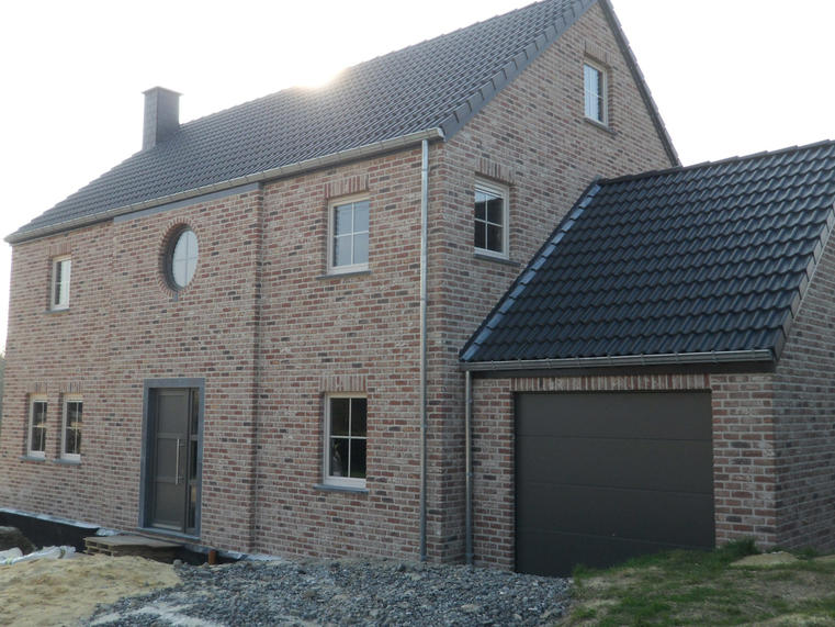 Hörmann - Landelijke garagepoort L-profilering Grijs, uit staal