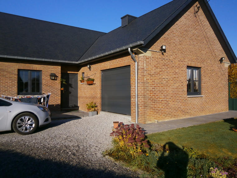 Hörmann - Klassieke garagepoort M-profilering Grijs, uit staal