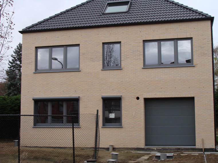 Hörmann - Klassieke garagepoort L-profilering Grijs, uit staal